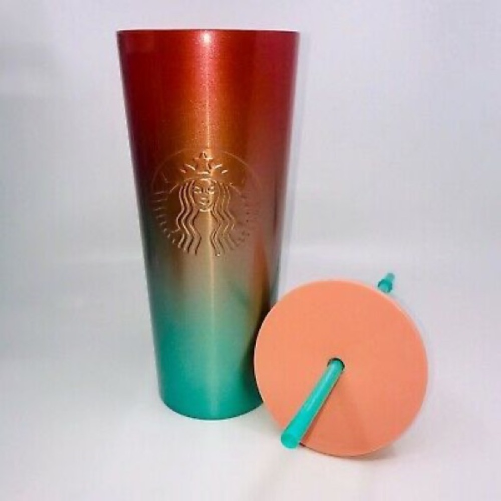 Venti Starbucks Stainless Steel Tumbler Watermelon
